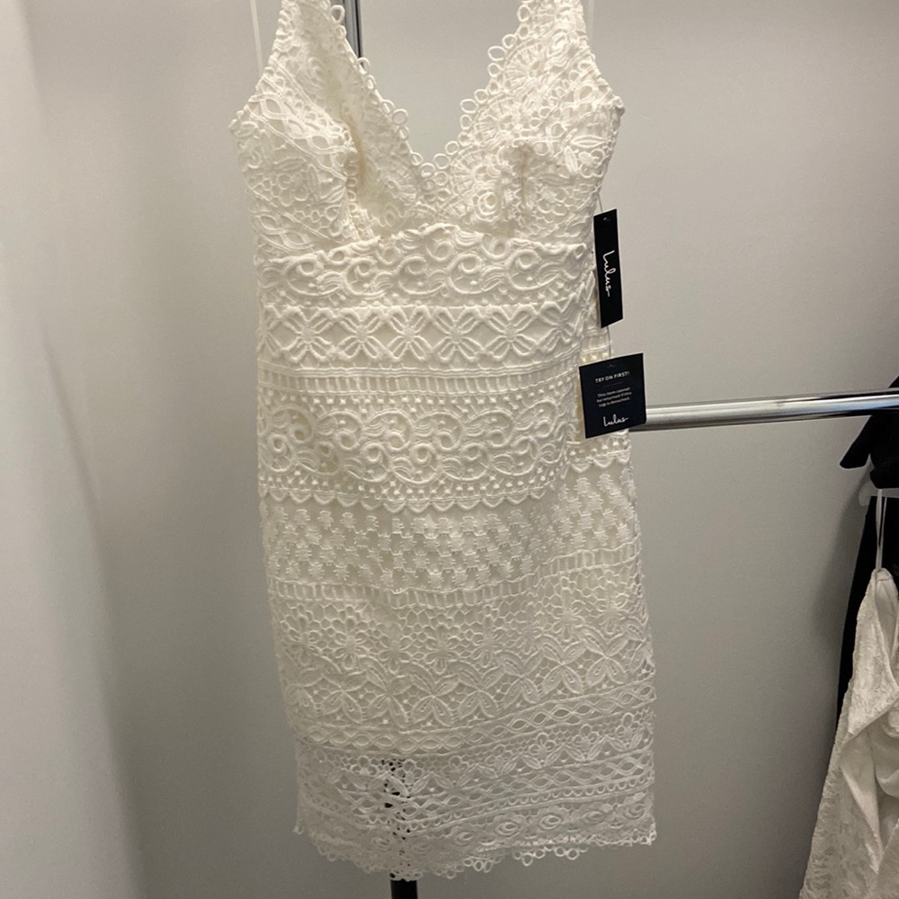 Lulu's Dress white